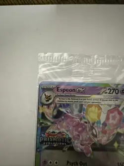 Espeon EX Prismatic Evolutions STAMPED Promo 034/131 Pokemon 2025 - Image 4