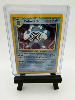 Pokemon TCG Poliwrath 013/102 Base Set Holo - Lightly Played - Image 1
