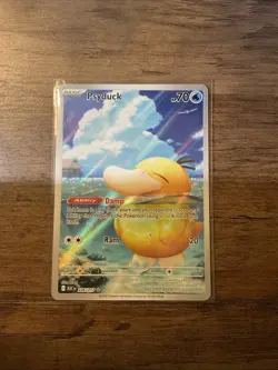 Psyduck 226/217 Illustration Rare Ascended Heroes Pokemon TCG Pack Fresh NM - Image 2