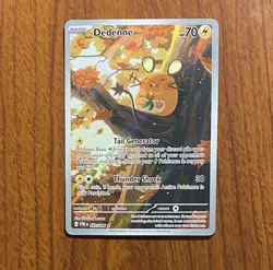 Pokemon TCG Dedenne Illustration Rare Perfect Order 093/088 NM - Image 1
