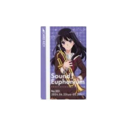 “Resonate! Euphonium 3 x Karaoke Iron Man” Chara Card Takasaka Reina Used - Image 1