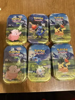 Pokemon TCG Ascended Heroes - Mini Tins - 6 Total Tins New & Factory Sealed - Image 1