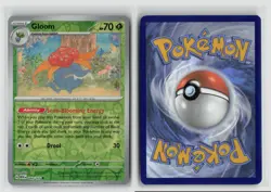 Gloom #044/165 Sv Scarlet & Violet 151 Reverse Holo Pokemon TCG NM - Image 3