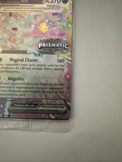 Pokemon Sylveon EX 041/131 Prismatic Evolutions Stamp Promo Sealed - Image 2