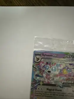 Pokemon Sylveon EX 041/131 Prismatic Evolutions Stamp Promo Sealed - Image 4