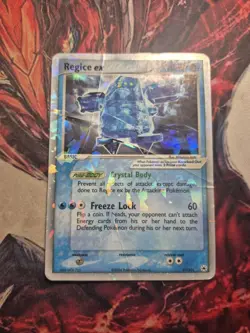 Regice ex Hidden Legends 97/101 Holo Rare Pokemon Nintendo Cracked Ice HP/DMG - Image 1