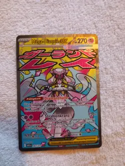 Pokemon Mega-Diancie Ex 267/217 NM Erhabene Helden Deutsch - Image 1