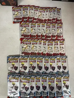 22 Destined Rivals 16 Journey Together Fun Packs Pokemon TCG Lot Bundle Booster - Image 1