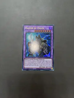 Master of Chaos - EU Print - Ultra Rare - BACH-EN036 - 1st Ed - NM - YuGiOh! - Image 1