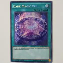 Dark Magic Veil - MVP1-ENS19 - NM/VLP - Secret Rare - 1st ed - Yugioh - Image 1