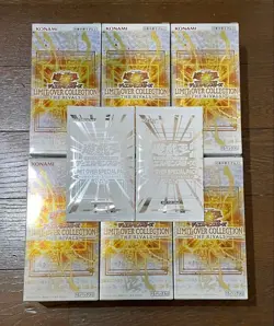 6 Box Yu-Gi-Oh! LIMIT OVER COLLECTION THE RIVALS With shrink from japan new - Image 1