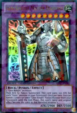 Yugioh! LP Gem-Knight Master Diamond - DT07-EN083 - Ultra Rare - Duel Terminal L - Image 1