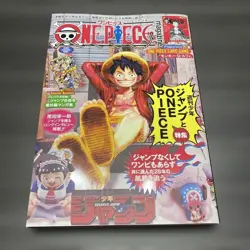 One Piece Magazine Vol.20 Shonen Jump Monkey D Luffy Promo ST21-014 Japan - Image 1