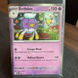 Drifblim 006 Pokemon TCG Mega Evolution Cosmos Black Star Promo Card - Image 1