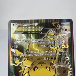 Pokemon Card Pikachu EX XY124 XY Black Star Promo Jumbo Light Play - Image 4