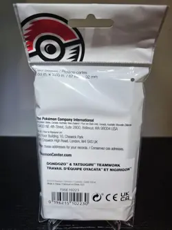 Pokemon TCG: Dondozo & Tatsugiri Teamwork Card Sleeves (65 Sleeves) - Image 2
