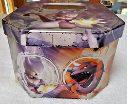 POKEMON Trading Card Game 2008 Level-Up Collector's Tin w/ MEWTWO (EMPTY) - Image 4