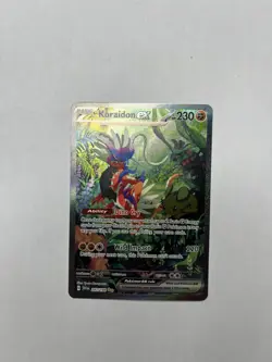 Pokemon Koraidon EX Rare Illustration Card Scarlet and Violet Base Set 247/198 - Image 1