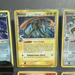 Pokemon Card Lot EX Era Holo/Reverse – Latios Latias Deoxys Kyogre Entei Suicune - Image 5