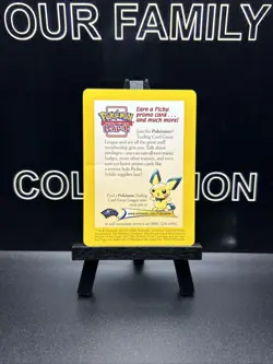 Pokemon Neo Discovery The Secrets Of The Unown Promo Card (Unown Pichu) LP - Image 4