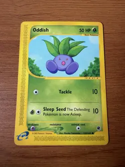 ODDISH - Expedition Set - 122/165 - Pokemon e-Card Series - 2002 - Image 1