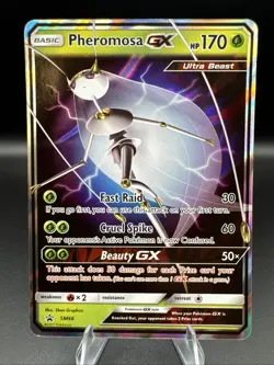 Pheromosa GX - SM66 - Pokemon Sun & Moon Promo Ultra Rare Card NM - Image 1