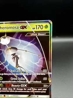 Pheromosa GX - SM66 - Pokemon Sun & Moon Promo Ultra Rare Card NM - Image 3
