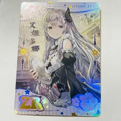 Goddess Story Doujin - Flower Girl 2 - Waifu Trading Holo Card - Echidna - Image 1