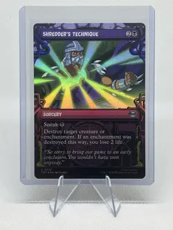 Shredder's Technique (Showcase) Teenage Mutant Ninja Turtles Foil - Image 1