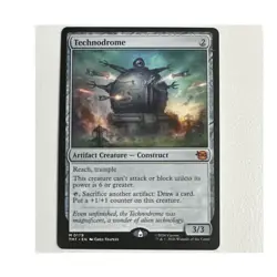 Wizards Technodrome 0179 TMT MTG Mythic Artifact Creature Construct Regular - Image 1