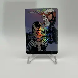 MTG Spider-Man M0018 Infernal Grasp #18 Borderless FOIL - Image 2