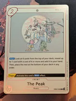 The Peak EB02-008 R - One Piece Card Game - English - Image 1
