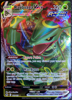 Rayquaza Vmax 102/159 Crown Zenith Pokemon English Ultra Rare 2023 - Image 1