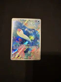 Wiglett 206/198 Full Art Holo Scarlet & Violet Base Set Pokemon TCG Card - Image 1