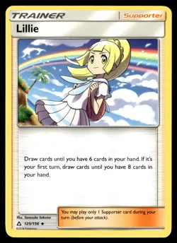 Lillie 125/156 Uncommon Ultra Prism Pokemon NM - Image 1