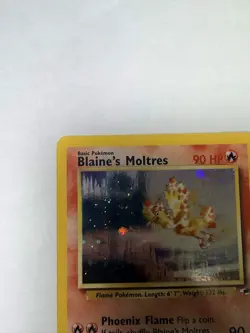 Blaine's Moltres #1 Pokemon Gym Heroes 1/132 - Image 2