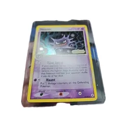 Pokemon TCG Haunter EX Legend Maker Holo Stamped 35/92 LP - Image 2