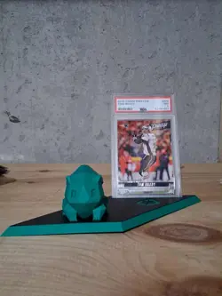 Pokemon Themed PSA Card Stands- Grass Bulbasaur - Image 1