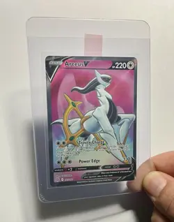 Arceus V 165/172 (NM) Full Art Sword & Shield: Brilliant Stars 2022 Pokemon TCG - Image 3