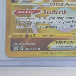 Pokemon TCG Arceus Vstar 184/172 Brilliant Stars Hyper Rare - Image 5