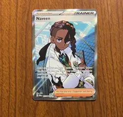 Pokemon TCG Naveen 112/088 Perfect Order Full Art Ultra Rare Trainer NM - Image 1