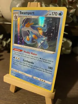 SWAMPERT RARE HOLO HOLO 064/264 FUSION STRIKE POKEMON NM - Image 1