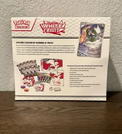 Pokemon TCG Scarlet & Violet White Flare ETB Elite Trainer Box Factory Sealed - Image 2