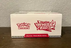 Pokemon TCG Scarlet & Violet White Flare ETB Elite Trainer Box Factory Sealed - Image 3