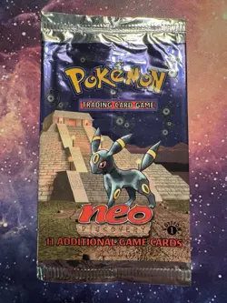 Neo Discovery Booster Pack First Edition (EMPTY) - Umbreon - Pokemon TCG - Image 1