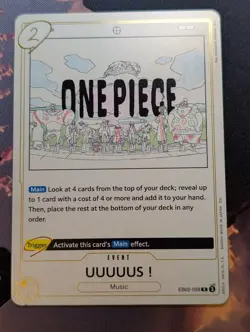 UUUUUS ! EB02-058 R - One Piece Card Game - English - Image 1