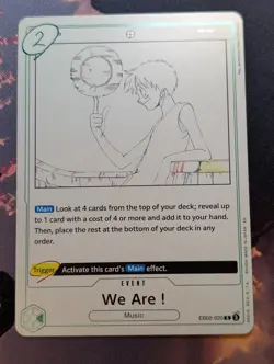 We Are! R EB02-020 - One Piece Card Game - English - Image 1