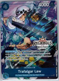 Trafalgar Law Offline Regional Participation 2025 Vol.2 OP07-047 - One Piece NM - Image 1