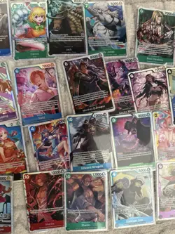 One Piece English Card Lot SR NM 22 Cards Lot - Image 3