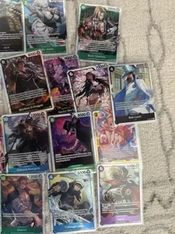 One Piece English Card Lot SR NM 22 Cards Lot - Image 4